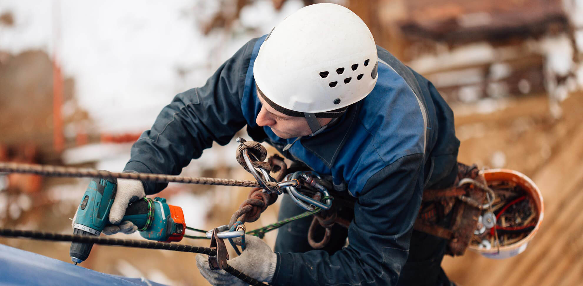 Empresa de engenharia em Santos - equipe Climber's em campo